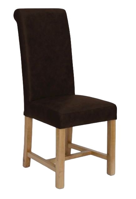 Homestyle Gb Henley Expreso Leather Dining Chair Sold In Pairs