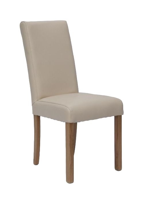 Homestyle Gb Marianna Ivory Bycast Leather Dining Chair Sold In Pairs