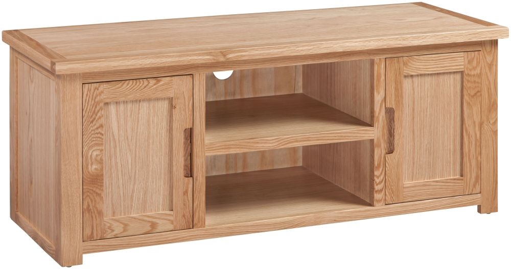 Homestyle Gb Moderna Oak Large Tv Cabinet