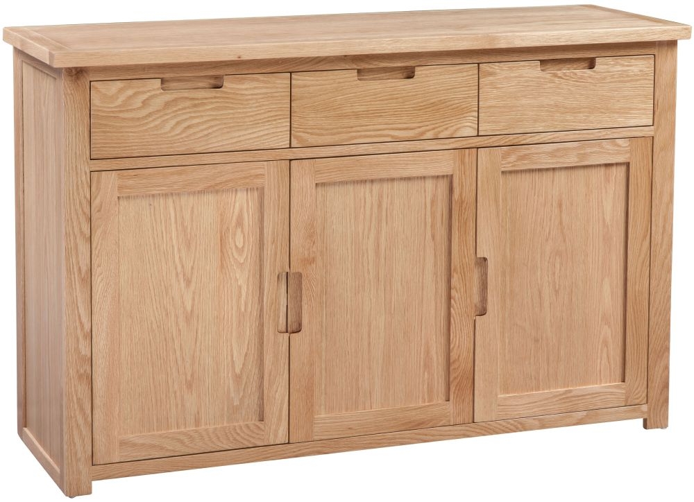 Homestyle Gb Moderna Oak Large Sideboard