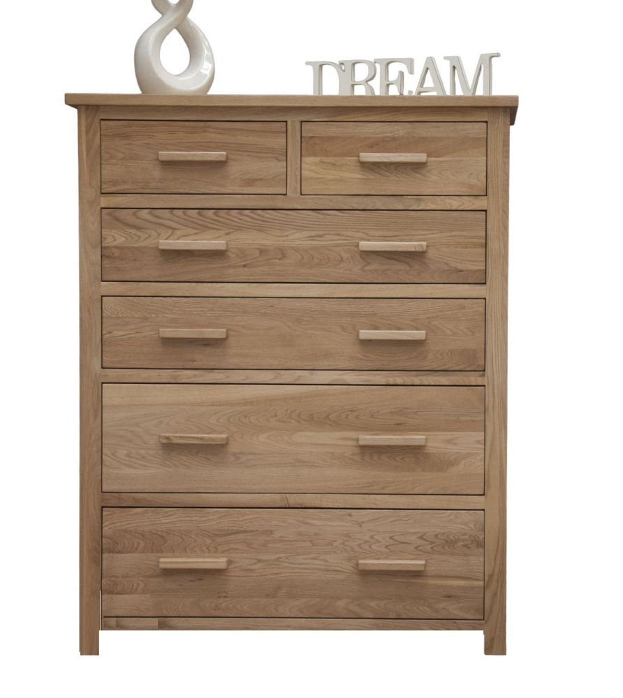 Homestyle Gb Opus Oak 42 Drawer Jumbo Chest