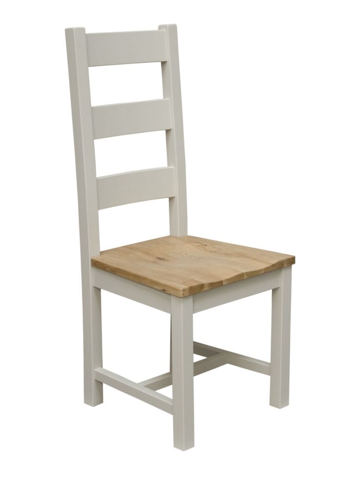Homestyle Gb Painted Deluxe Ladder Back Dining Chair Sold In Pairs