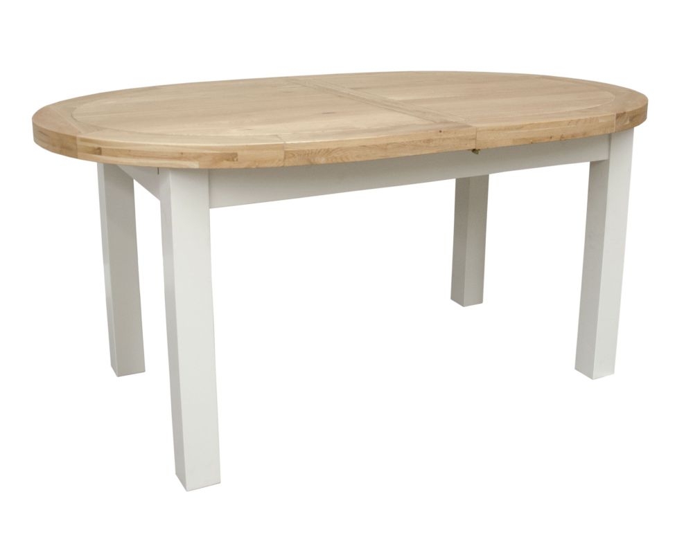 Homestyle Gb Painted Deluxe Oval Extending Dining Table