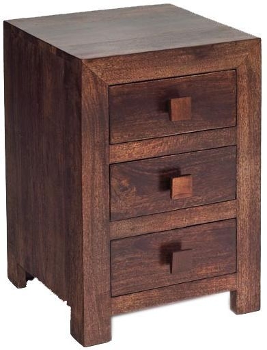 Indian Hub Toko Mango Bedside Cabinet