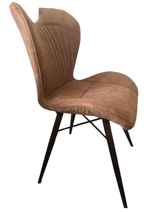 Mala Camel Fabric Dining Chair Sold In Pairs