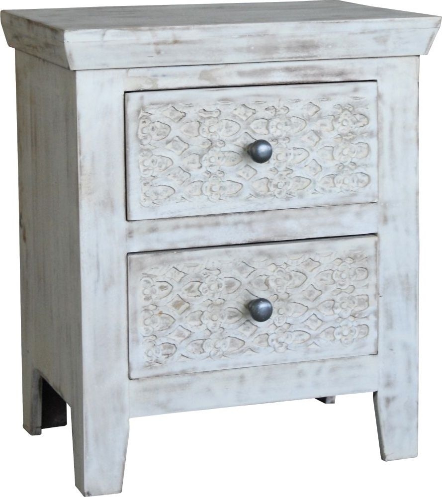 Jaipur Mandakini Mango Wood Bedside Cabinet