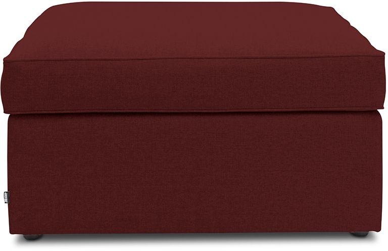 Jaybe Footstool Airflow Fibre Mattress Bed Berry Fabric