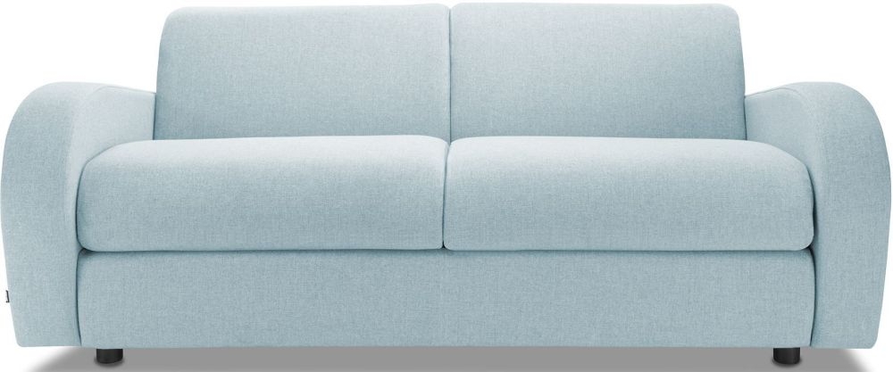 Jaybe Retro Deep Sprung Mattress 3 Seater Sofa Bed Duck Egg Fabric