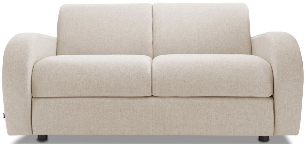 Jaybe Retro Deep Sprung Mattress 2 Seater Sofa Bed Mink Fabric