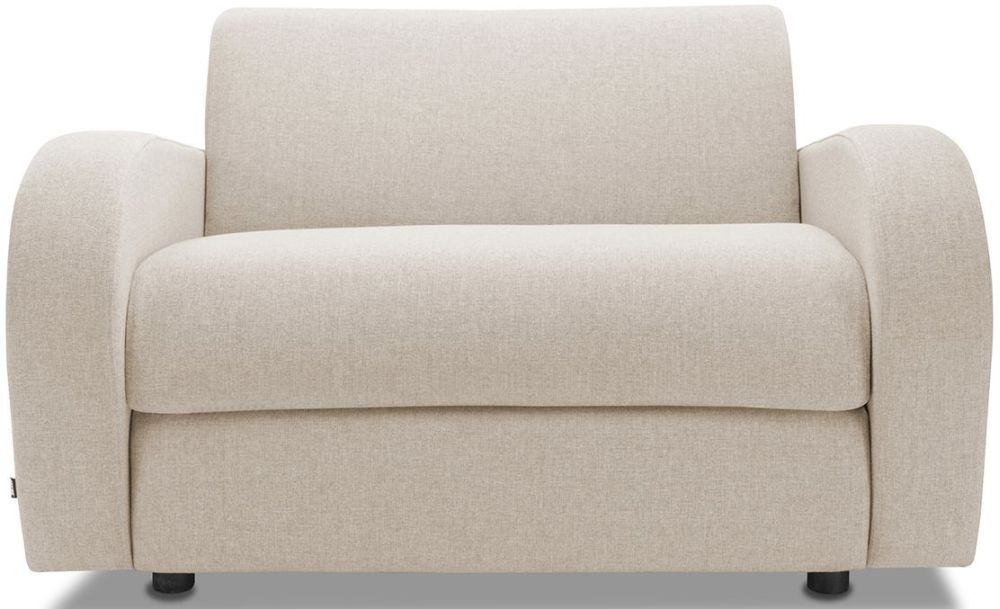 Jaybe Retro Deep Sprung Mattress Chair Sofa Bed Mink Fabric