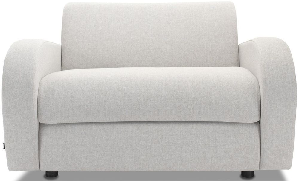 Jaybe Retro Deep Sprung Mattress Chair Sofa Bed Stone Fabric