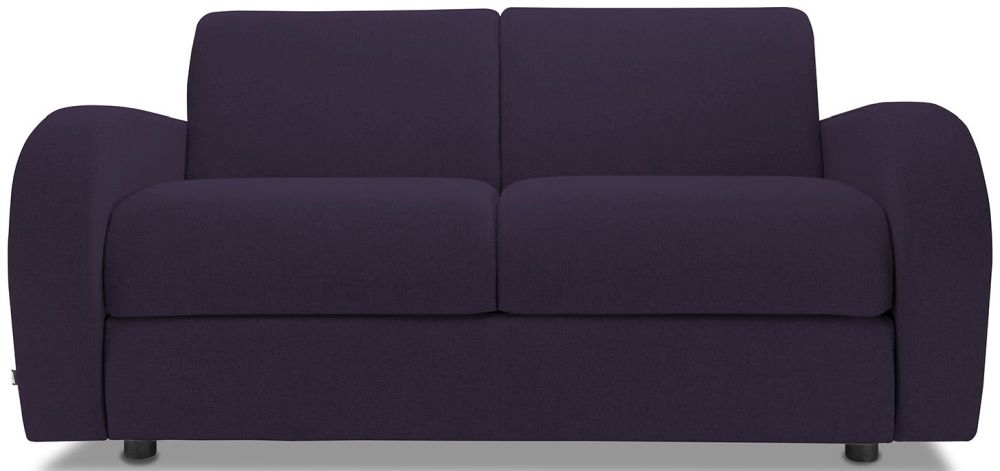 Jaybe Retro Luxury Reflex Foam 2 Seater Sofa Aubergine Fabric