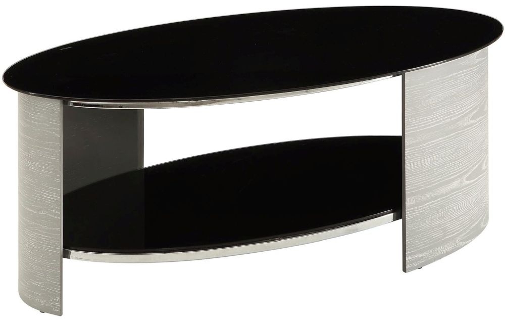 Product photograph of Jual Curve Grey Ash Coffee Table Jf301 from Choice Furniture Superstore