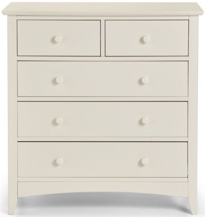 Julian Bowen Cameo White 32 Drawer Chest