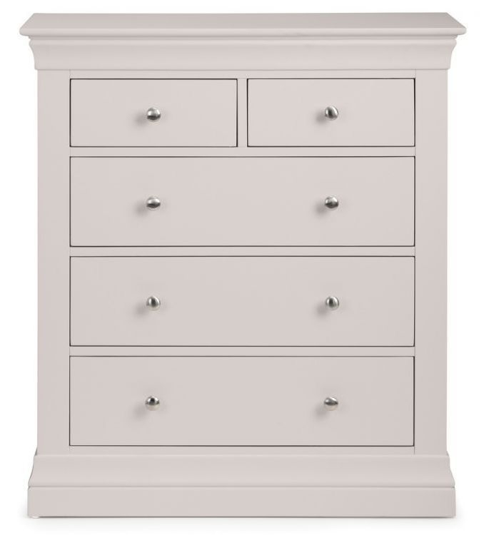 Julian Bowen Clermont Light Grey 32 Drawer Chest