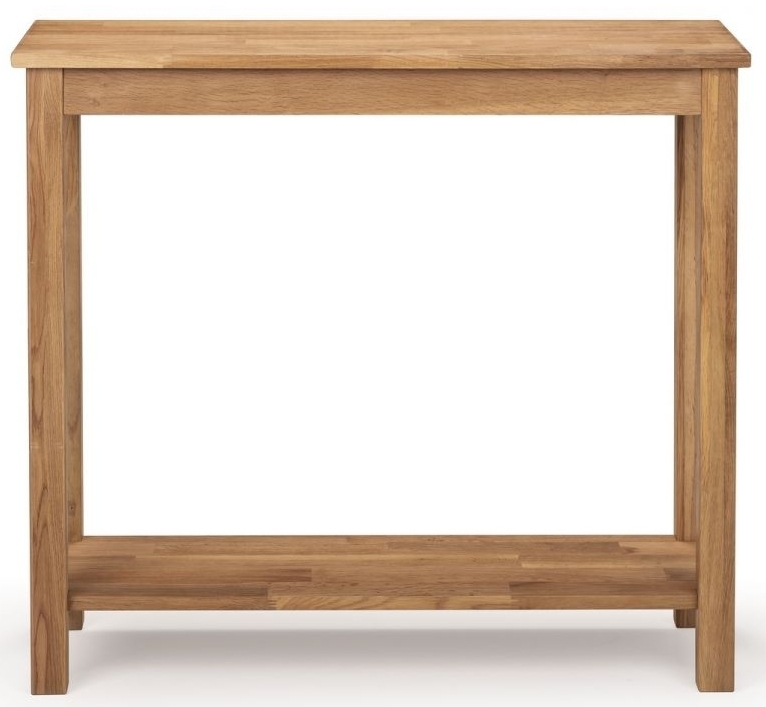 Julian Bowen Coxmoor Oak Console Table