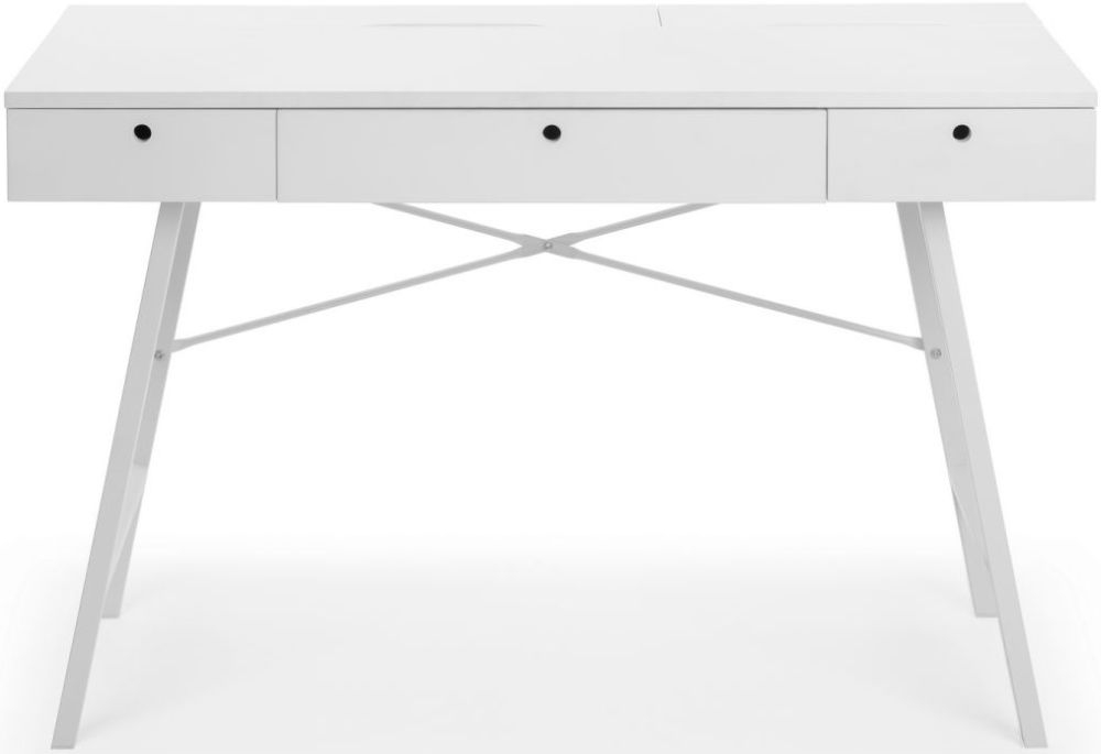 Trianon Oak Desk Comes In White And Black Options