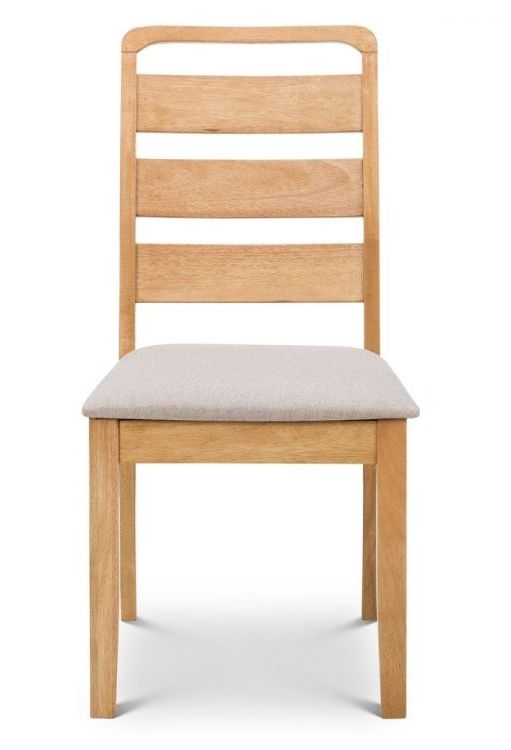 Julian Bowen Lars Oak Dining Chair Sold In Pairs