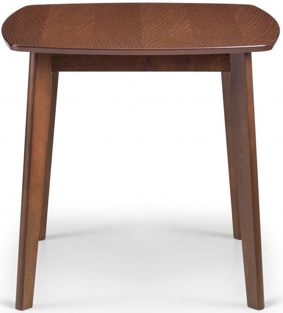 Julian Bowen Lennox Walnut Square Dining Table