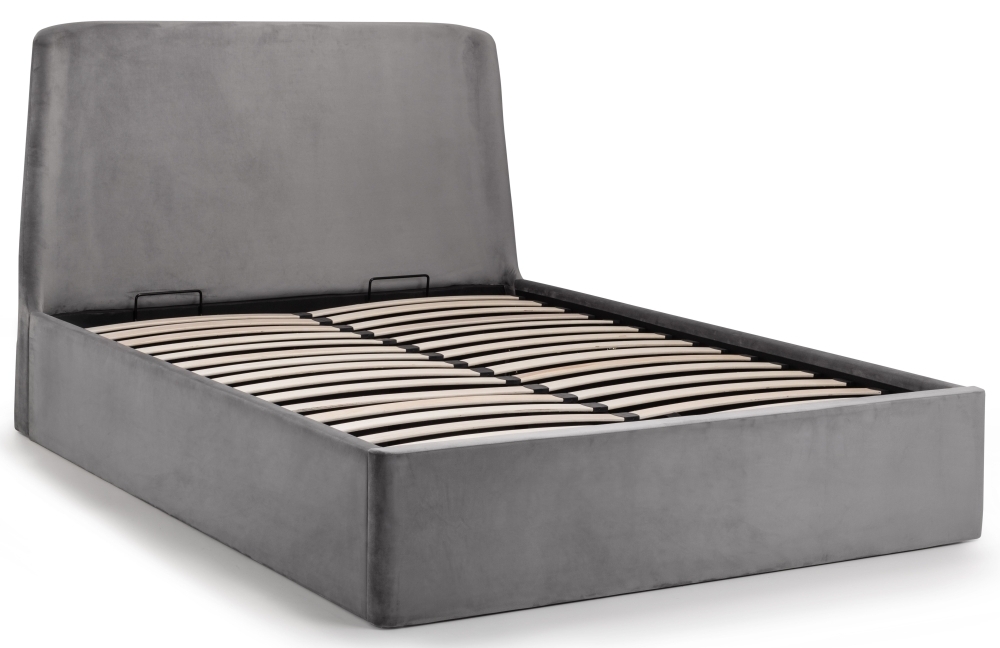 Julian Bowen Frida Grey Storage Ottoman Bed