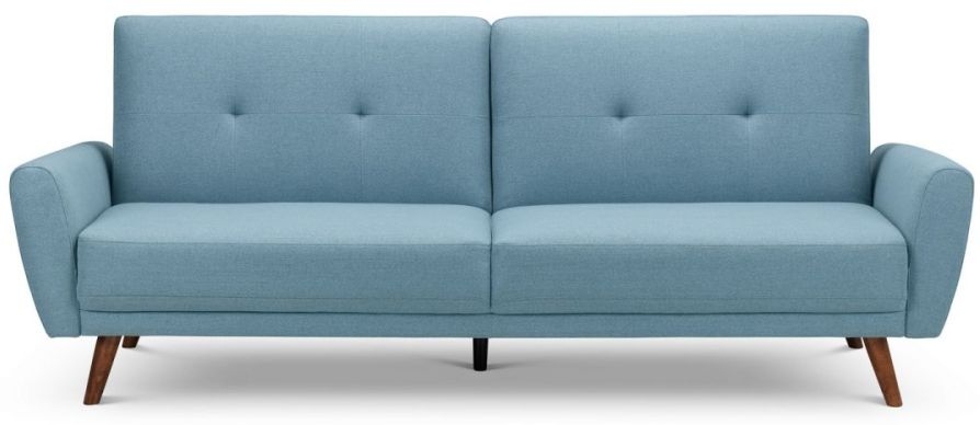 Julian Bowen Monza Blue Fabric Sofabed