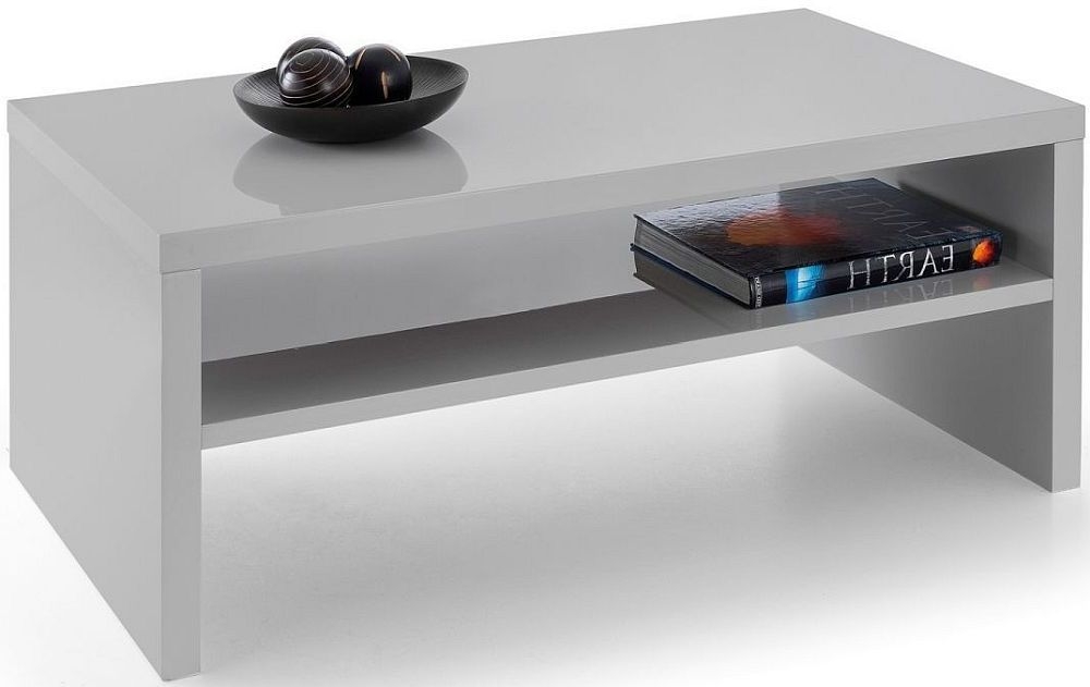 Julian Bowen Metro Grey High Gloss Coffee Table