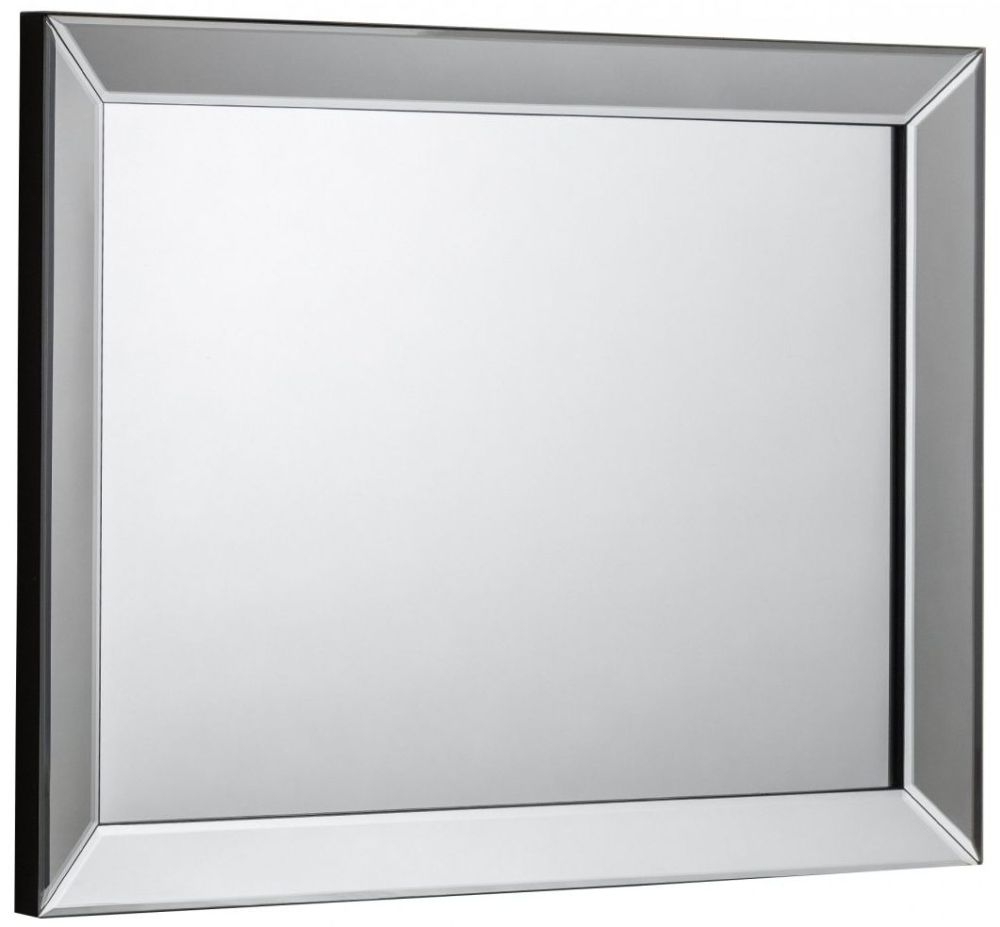 Julian Bowen Soprano Rectangular Wall Mirror 80cm X 60cm