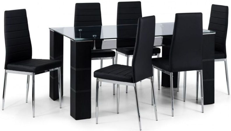 Julian Bowen Greenwich Dining Table And 6 Chair