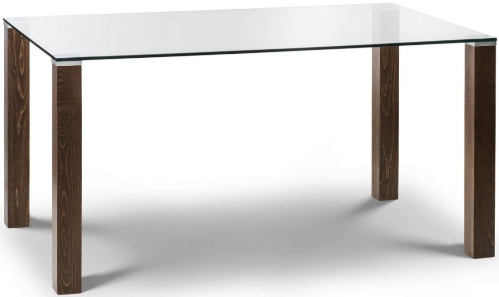 Cayman Glass Dining Table 6 Seater