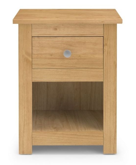 Julian Bowen Radley Waxed Pine Bedside Cabinet