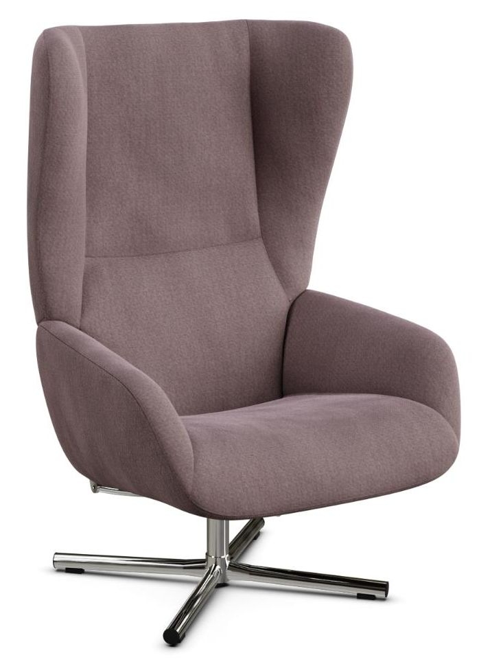 Chef Yeti Fr Rosa Fabric Swivel Recliner Chair