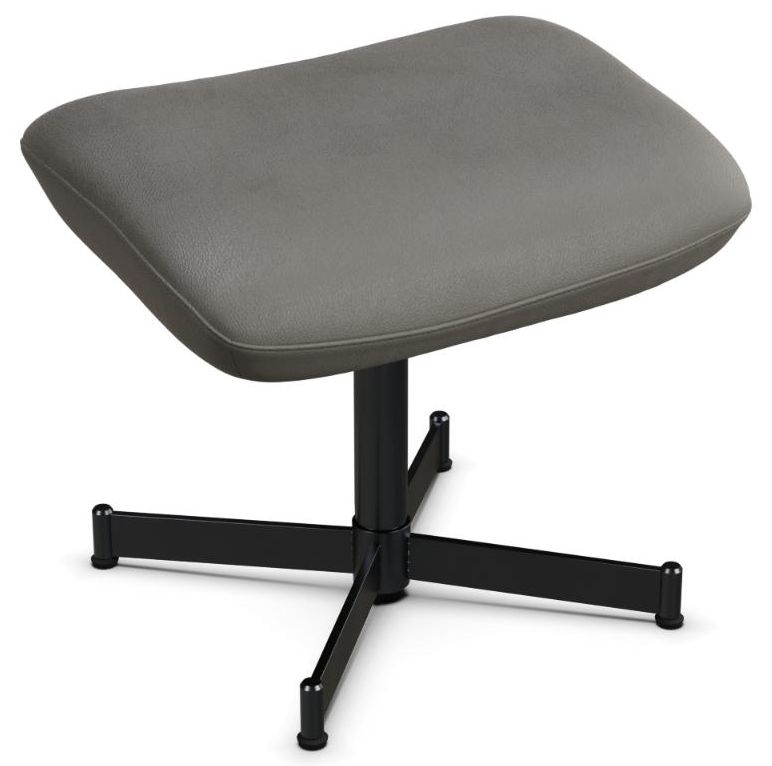 Ergo Plus Balder Stone Leather Footstool