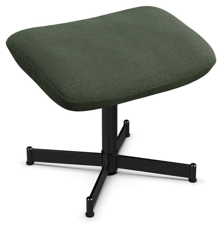 Ergo Plus Yeti Fr Moss Green Fabric Footstool