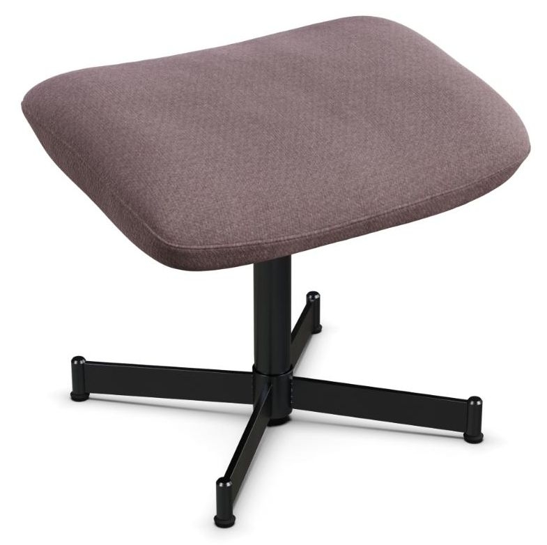 Ergo Yeti Fr Rosa Fabric Footstool