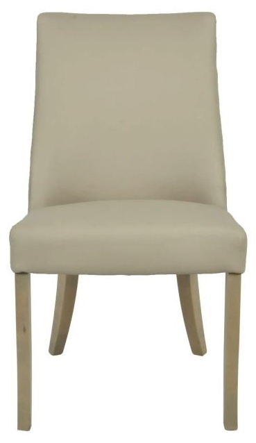 Millie Beige Pu Dining Chair Solid In Pairs