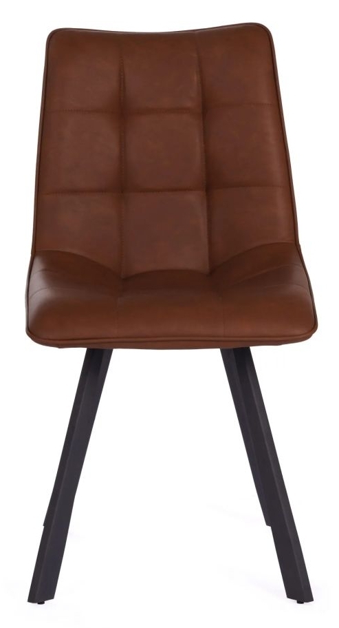 Louise Pu Vintage Cognac Dining Chair Solid In Pairs