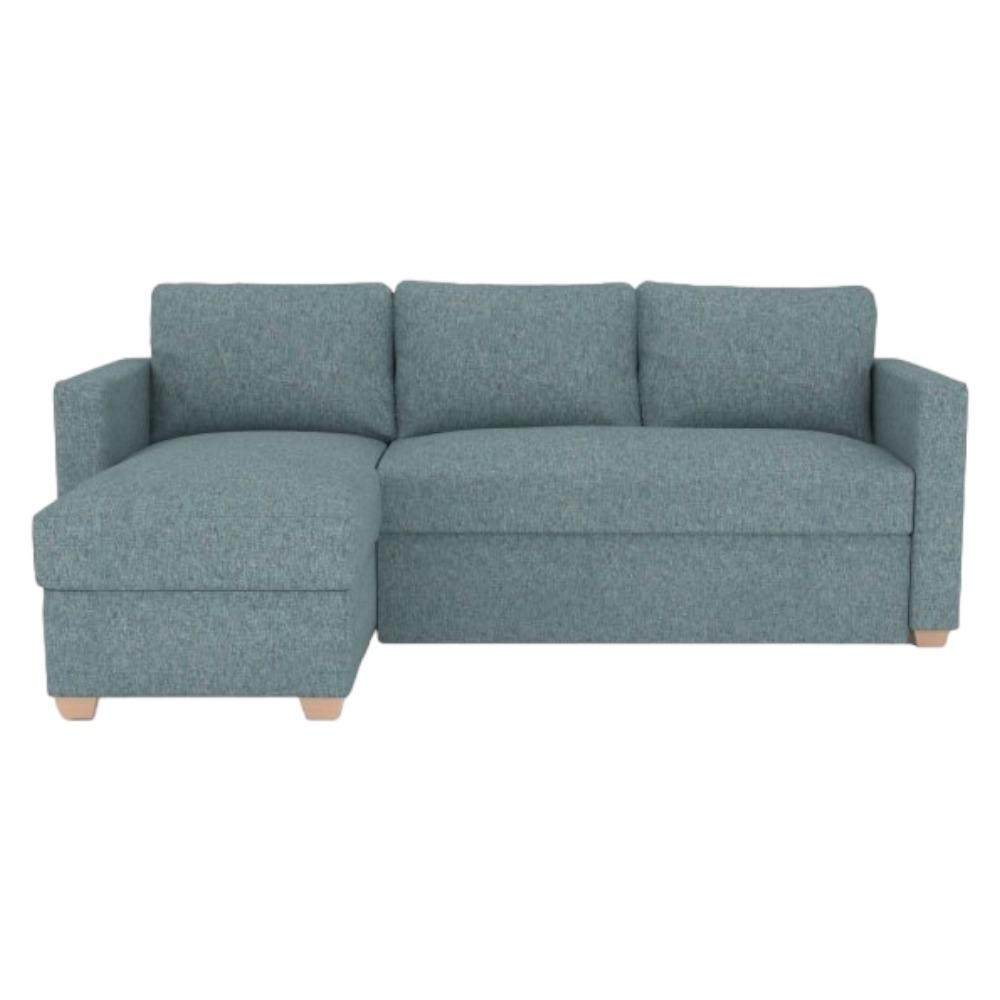 Kyoto Oscar Corner Sofa Bed Piero Teal