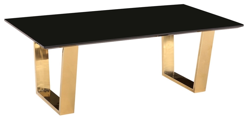 Antibes Black And Gold Coffee Table