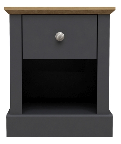 Devon Charcoal Lamp Table