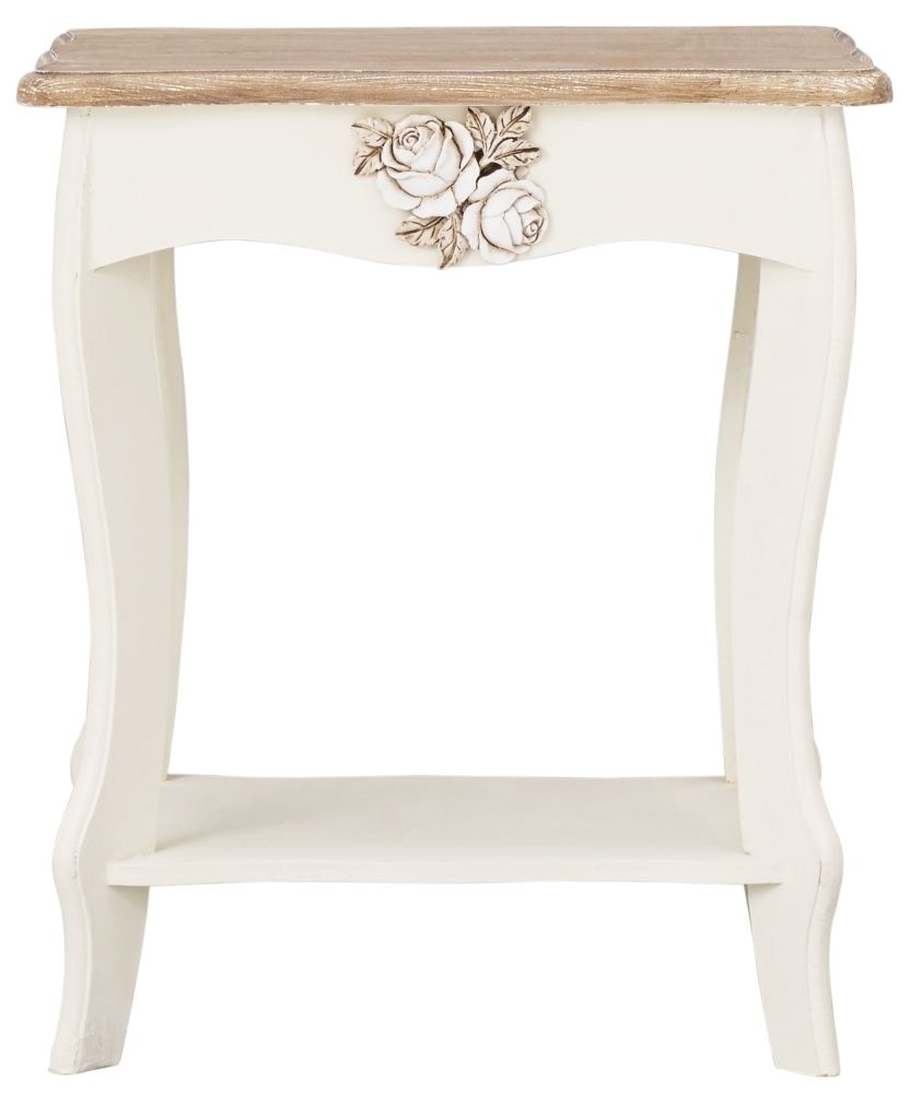 Juliette French Style Cream Lamp Table