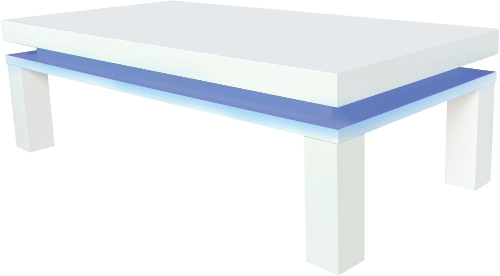 Milano White High Gloss Coffee Table