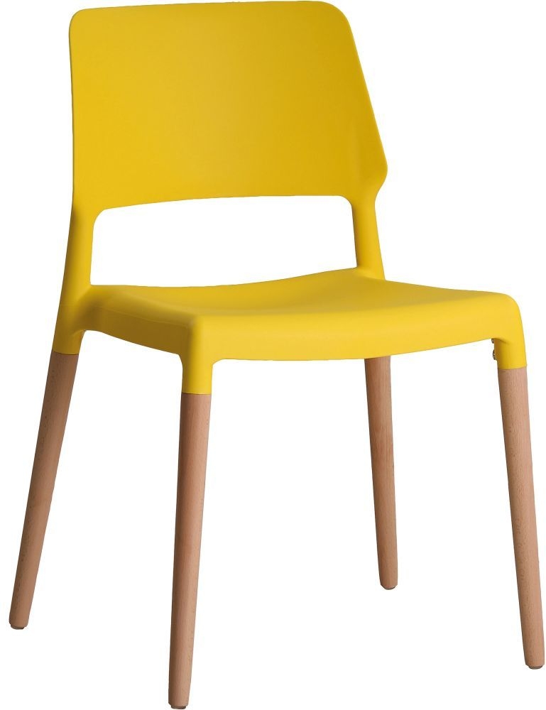 Riva Yellow Dining Chair Sold In Pairs