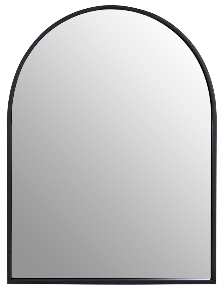 Brisbane Black Large Wall Mirror