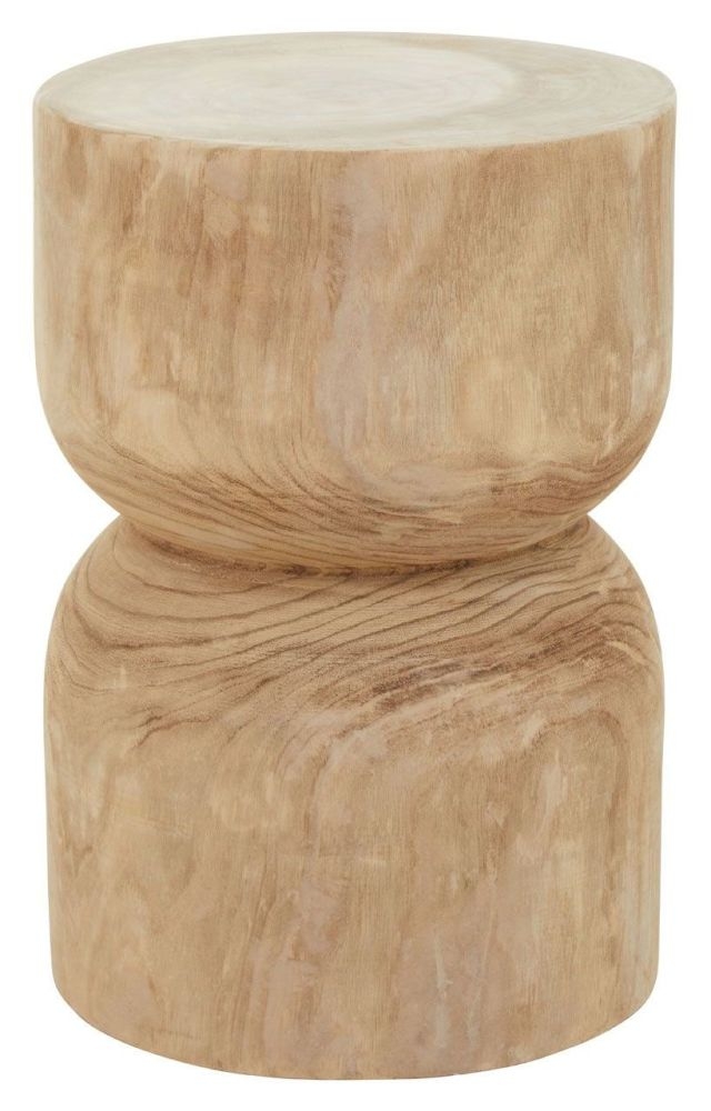 Kelly Natural Round Side Table