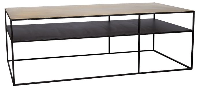Almeria Brass Extra Large Coffee Table