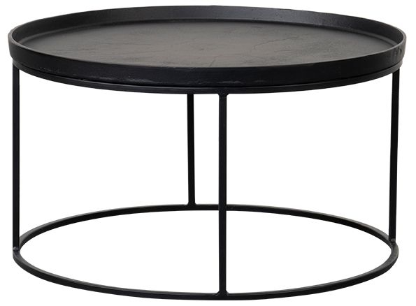 Northland Black Meduim Round Coffee Table