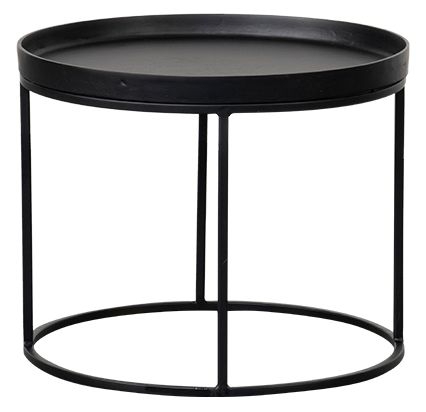 Northland Black Round Coffee Table