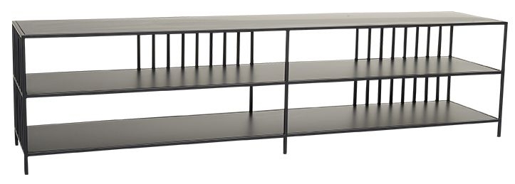 Seattle Black Tv Console Table