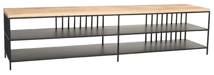 Seattle Oak Top Tv Console Table