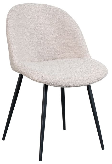 Carrington Alpine Sand Fabric Dining Chair Sold In Pairs